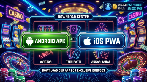 Main screen of pakaviator download page for PK players - 4